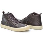 TENIS URBAN COURO CAFE