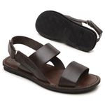 Chinelo Masculino em Couro R26 CAFE