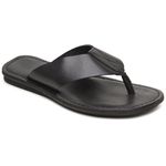 Chinelo Masculino em Couro R25 PRETO