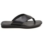 Chinelo Masculino em Couro R25 PRETO
