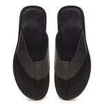 Chinelo Masculino em Couro R25 PRETO