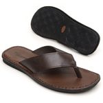 Chinelo Masculino em Couro R25 CAFE