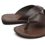 Chinelo Masculino em Couro R25 CAFE