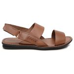 Chinelo Masculino em Couro R26 CONHAQUE