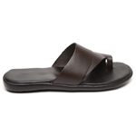 Chinelo Masculino em Couro R3 CAFE