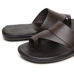 Chinelo Masculino em Couro R3 CAFE