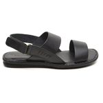 Chinelo Masculino em Couro R26 PRETO