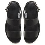 Chinelo Masculino em Couro R26 PRETO