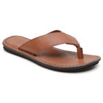 Chinelo Masculino em Couro R25 CONHAQUE
