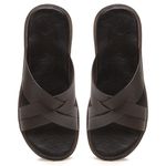Chinelo Masculino em Couro R9 MARROM