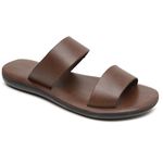 Chinelo Masculino em Couro R2 TABACO