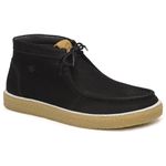 Bota Masculina London Estilo Cacareco em Couro com Design Rústico e Conforto - 616-PRETO-MILHO