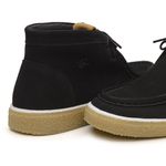 Bota Masculina London Estilo Cacareco em Couro com Design Rústico e Conforto - 616-PRETO-MILHO