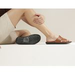 Chinelo Masculino em Couro NJ Conhaque - Leveza e Elegância