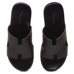 Chinelo Masculino em Couro NJ Café - Leveza e Elegância