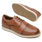 Sapato Masculino Social Couro Otago Caramelo Estilo Versátil