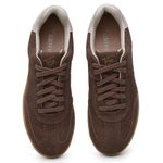 Tênis Feminino em Couro Marrom - Tendência e Conforto
