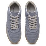 Tênis Feminino em Couro Jeans Linho - Tendência e Conforto