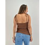 BLUSA VERA LUCIA MARROM