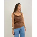 BLUSA VERA LUCIA MARROM