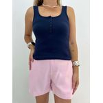 REGATA BOTÕES AZUL MARINHO 