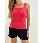 REGATA BOTÕES VERMELHO 