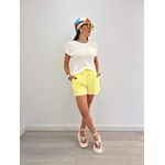 SHORTS JUNO AMARELO 