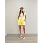 SHORTS JUNO AMARELO 