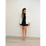 SHORTS SAIA ARLET POA PRETO