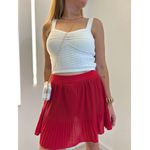 SHORTS SAIA BLEIQUE VERMELHO 
