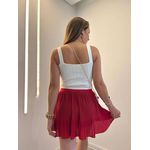 SHORTS SAIA BLEIQUE VERMELHO 