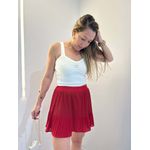 SHORTS SAIA BLEIQUE VERMELHO 