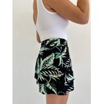 SHORTS SAIA JULIA PRETO E VERDE