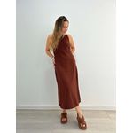 VESTIDO ALANE MARROM 