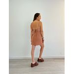 VESTIDO ANELICE MARROM 