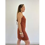 VESTIDO IZABELLY TERRACOTTA
