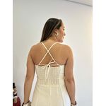 VESTIDO MYRIANE MANTEIGA 