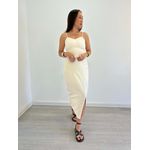 VESTIDO TALYAN CREME