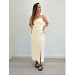 VESTIDO TALYAN CREME
