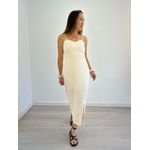 VESTIDO TALYAN CREME