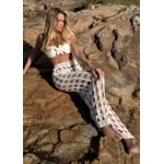 Calça Crochet Formentera Off White
