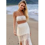 Conjunto Crochet Bahamas Branco