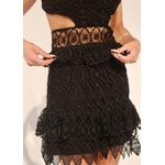Vestido Guipir Bellagio Preto