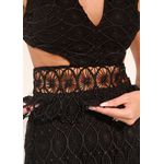Vestido Guipir Bellagio Preto