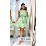 Vestido Eduarda menta