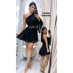 Vestido Eduarda preto