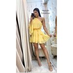 Vestido Eduarda amarelo