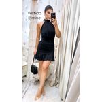 Vestido Eveline preto