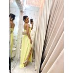 Vestido Natany amarelo