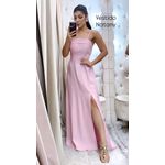 Vestido Natany rosa claro